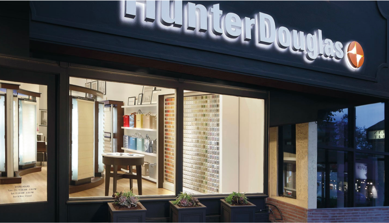 Hunter Douglas Storefront