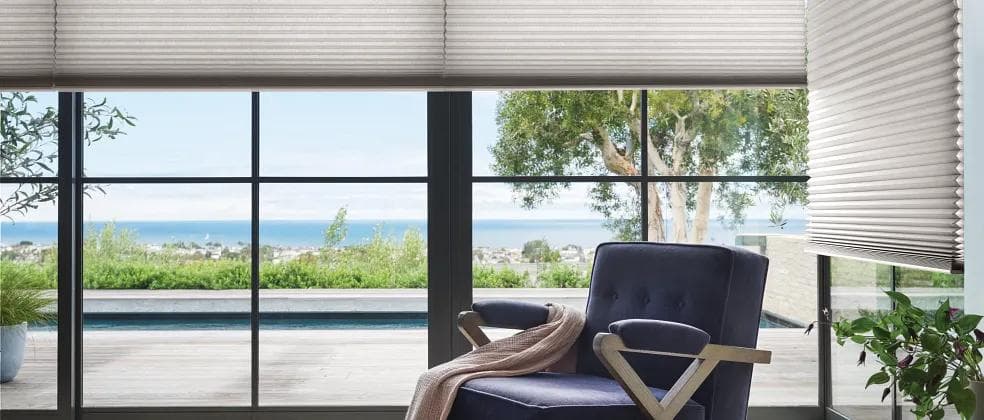 Duette Honeycomb Shades detail shot