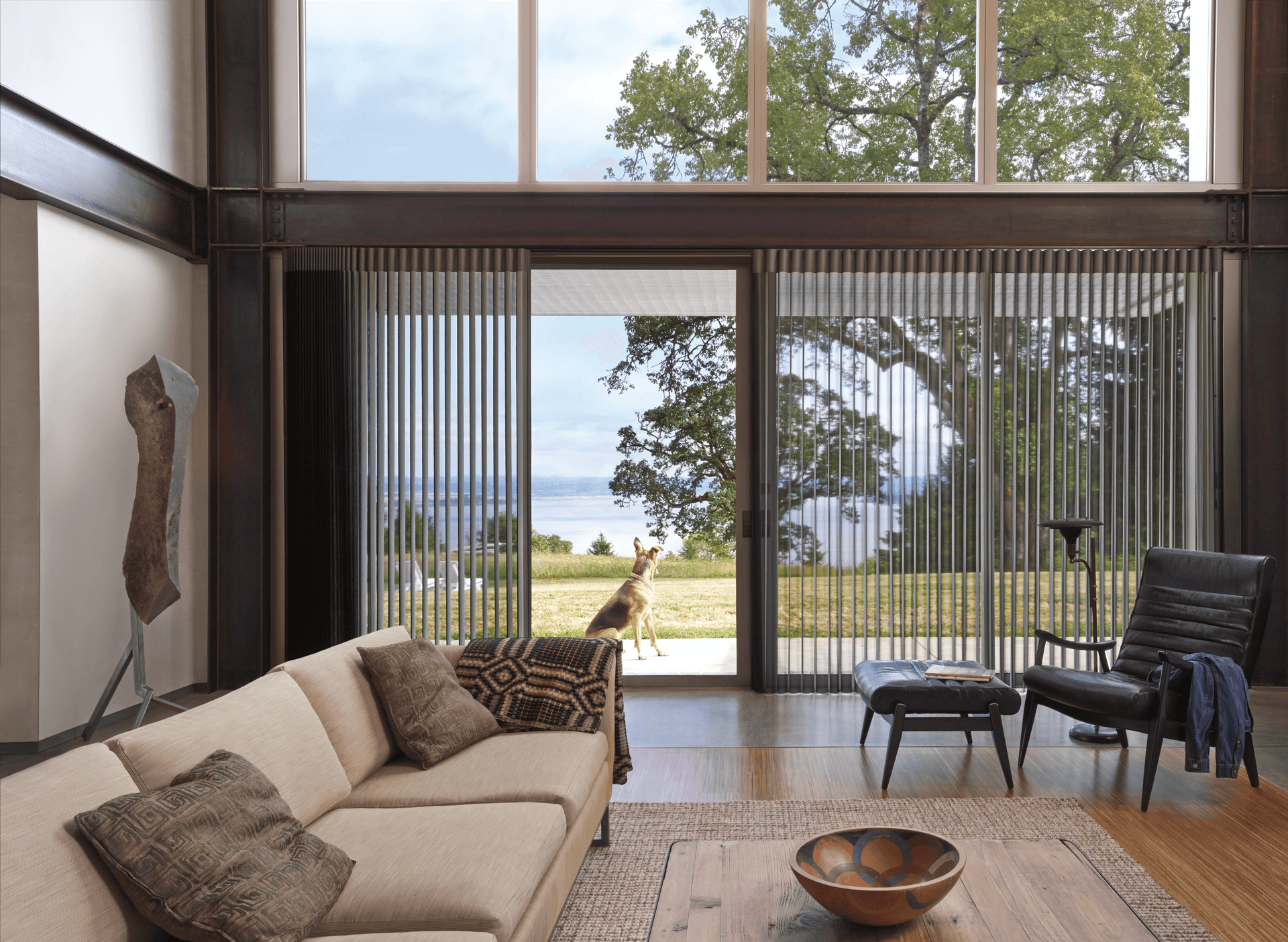 Window Coverings for Sliding-Glass Doors